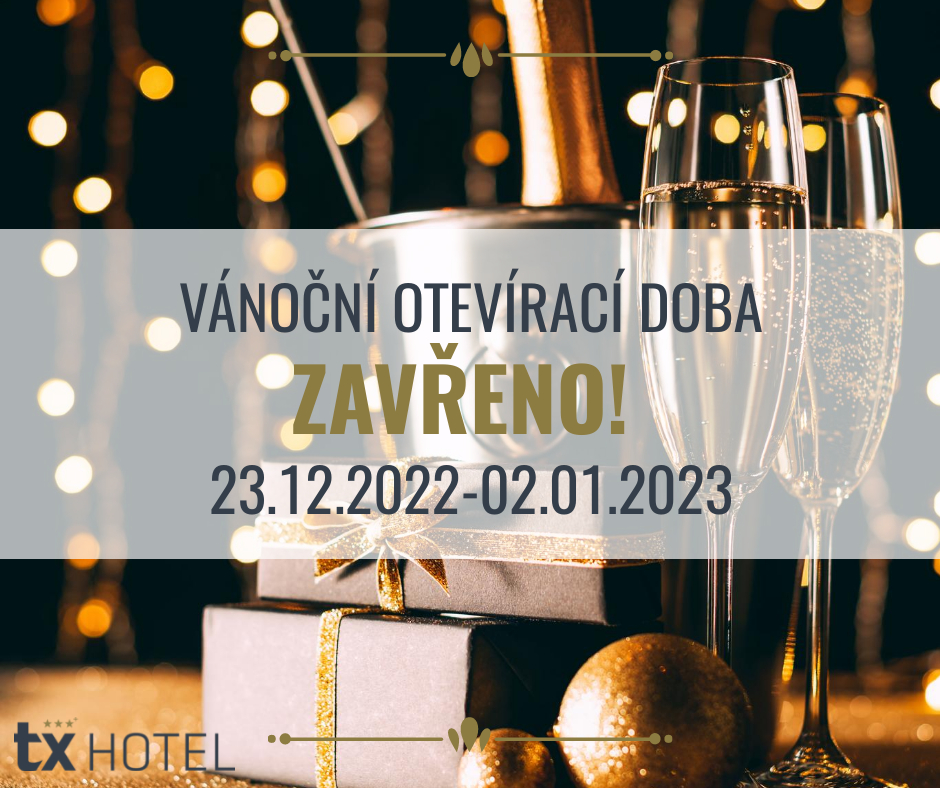Zavřeno - Vánoční otevírací doba